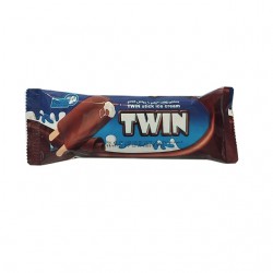 بستنی شکلاتی دو قلو روز (100 گرمی )