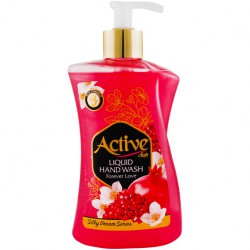 مایع دستشویی صدفی صورتی اکتیو 450 گرمی