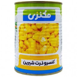 کنسرو ذرت شیرین مکنزی 380 گرمی