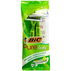 خود تراش 3 لبه Pure Lady بیک 2 عددی