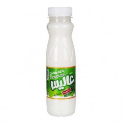 دوغ بدون گاز نعنایی گرمادیده عالیس (275 میلی لیتری)