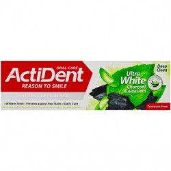 خمیر دندان سفید کننده Ultra White اکتیدنت 100 گرمی