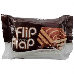 کیک لایه ای با کرم کاکائو فلیپ  نادری 80 گرمی