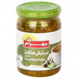 ترشی مخلوط مهرام 250 گرمی