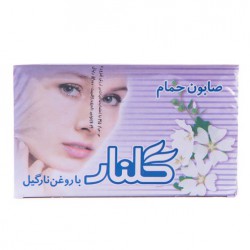 صابون حمام روغن نارگیل گلنار 6 عددی