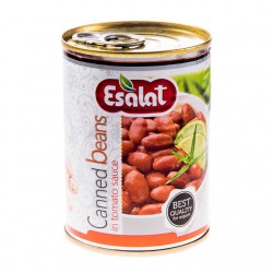 کنسرو لوبیا چیتی با سس گوجه فرنگی اصالت 380 گرمی