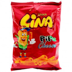 اسنک پنیری لوله ای لینا 80 گرمی