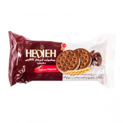 بیسکویت کرم دار وانیلی کاکائویی مینو 64 گرمی