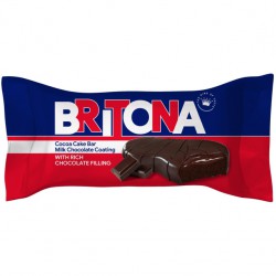 کیک شکلاتی با روکش شکلات شیری بریتونا 34 گرمی