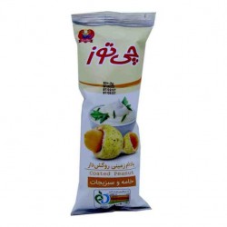 بادام زمینی روکش دار خامه و سبزیجات چی توز  40 گرمی