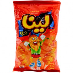 اسنک پنیری فنری لینا 80گرمی