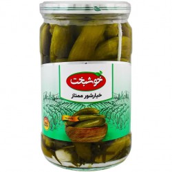 خیارشور ممتاز خوشبخت 660 گرمی