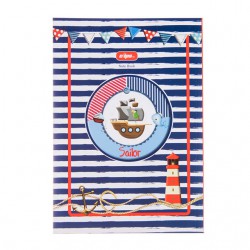 دفتر کودک وزیری ۸۰ برگی کلیپس