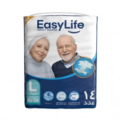 پوشک کامل بزرگسال بزرگ ایزی لایف 14 عددی
