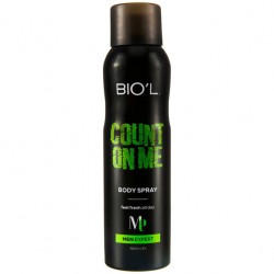 اسپری خوشبو کننده مردانه Count on Me بیول 150 میلی لیتری