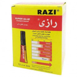 چسب قطره ای رازی 3 میلی لیتری