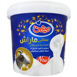 بستنی لیوانی ماراش با شیر بز میهن 135 گرمی