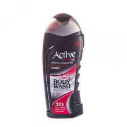 شامپو بدن مردانه 3D اکتیو 400 گرمی