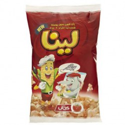 پاپ  کورن پنیری بدون پوسته  بوشار لینا 35گرمی