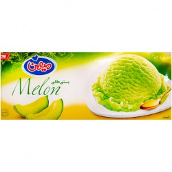 بستنی طالبی میهن 1 لیتری