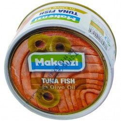 کنسرو ماهی تون در روغن زیتون مکنزی 180 گرمی