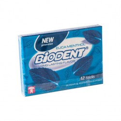 آدامس اکالیپتوس ونعنا بدون قند بایودنت 12 عددی