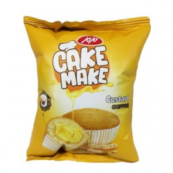 کیک شیفون روغنی با کرم کاستارد میک مزمز 50 گرمی