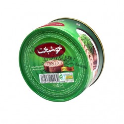 کنسرو ماهی تون با شوید در روغن خوشبخت 180 گرمی