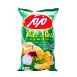 چیبس پیاز جعفری مزمز 60 گرمی
