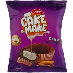 کیک شیفون کاکائویی با کرم خامه میک مزمز 50 گرمی