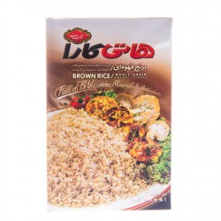 برنج ایرانی قهوه ای هاتی کارا 900 گرمی