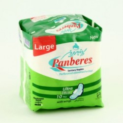 نوار بهداشتی بالدار بزرگ مشبک مخصوص روز خیلی نازک پنبه ریز ۱۰ عددی