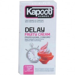 کاندوم تاخیری Fruity Cream کاپوت 12 عددی
