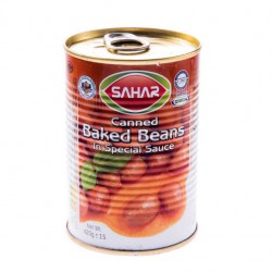 کنسرو لوبیا چیتی در سس مخصوص سحر 420 گرمی