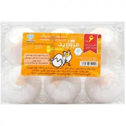 تخم مرغ مروارید 6 عددی