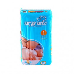 پوشک کامل بچه سایز 1 مای بیبی 40 عددی