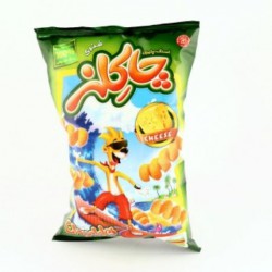 اسنک پنیری فنری چاکلز 60 گرمی